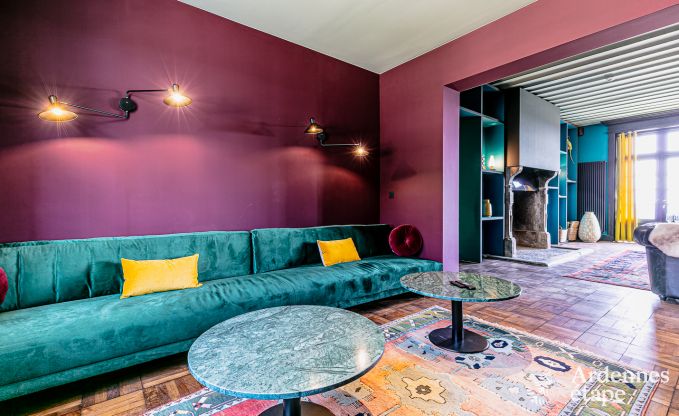 Chteau  Theux pour 40 personnes en Ardenne