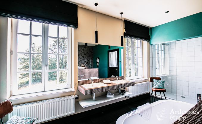 Chteau  Theux pour 40 personnes en Ardenne