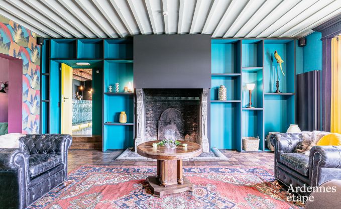 Chteau  Theux pour 40 personnes en Ardenne