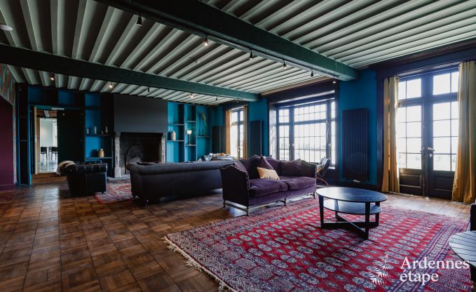 Chteau  Theux pour 40 personnes en Ardenne