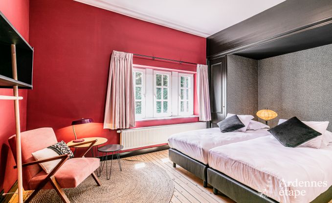 Chteau  Theux pour 40 personnes en Ardenne