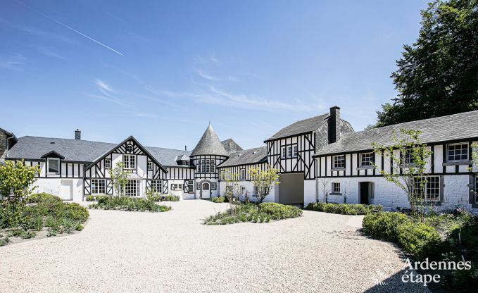 Chteau  Theux pour 40 personnes en Ardenne