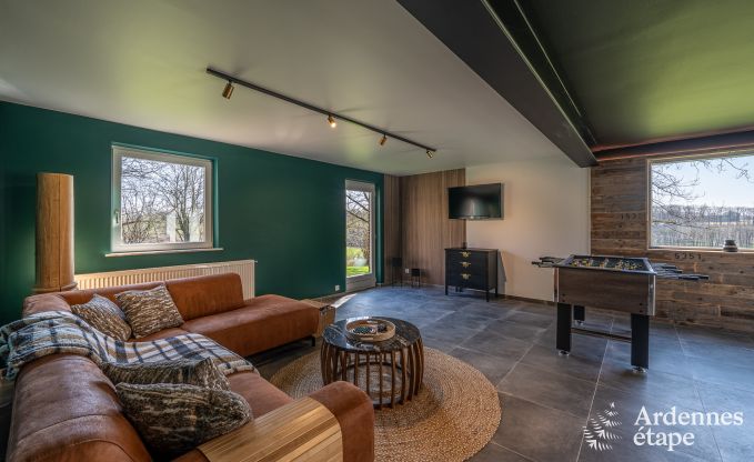 Villa de luxe � Theux pour 10 personnes avec salle de jeux, jacuzzi et proximit� de Spa-Francorchamps