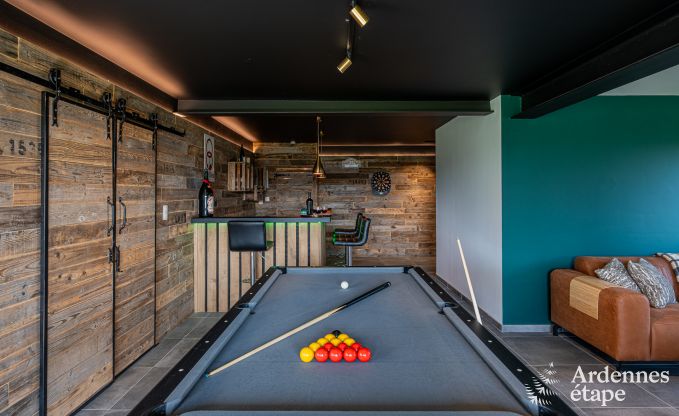 Villa de luxe � Theux pour 10 personnes avec salle de jeux, jacuzzi et proximit� de Spa-Francorchamps