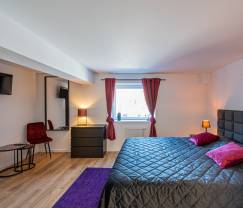 Loft spacieux pour 5 personnes avec 2 chambres, jacuzzi et terrasse privée à Trois-Ponts