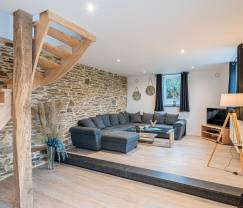 Maison chien admis et conviviale pour 6 personnes à Trois-Ponts, en Ardenne.