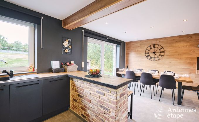 Maison de vacances  Trois-Ponts pour 8 personnes avec sauna, salle de jeux et jardin priv