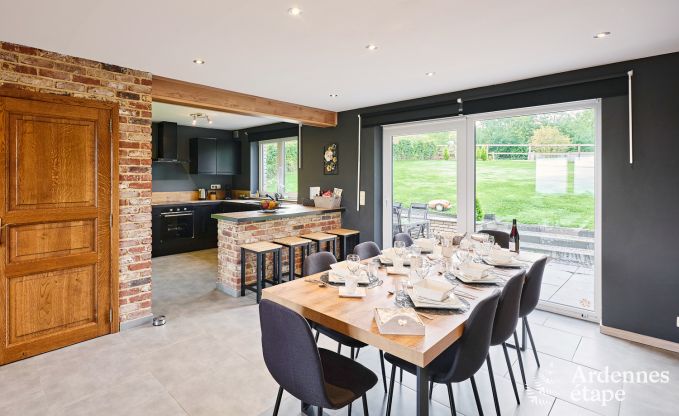 Maison de vacances  Trois-Ponts pour 8 personnes avec sauna, salle de jeux et jardin priv