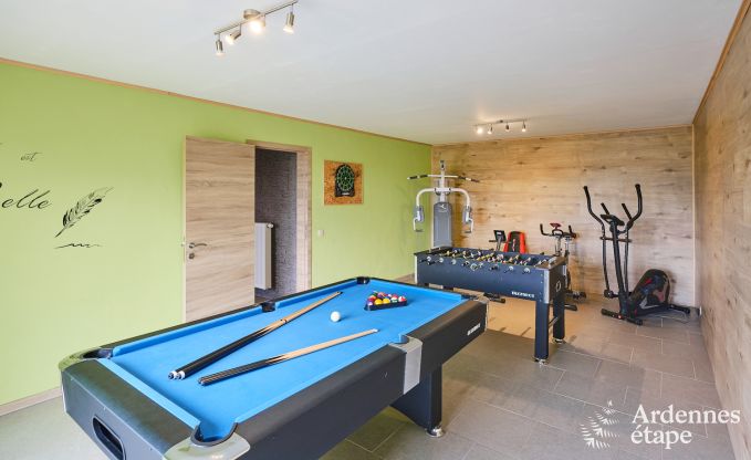 Maison de vacances  Trois-Ponts pour 8 personnes avec sauna, salle de jeux et jardin priv