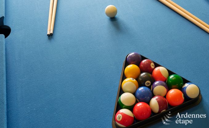 Maison de vacances  Trois-Ponts pour 8 personnes avec sauna, salle de jeux et jardin priv