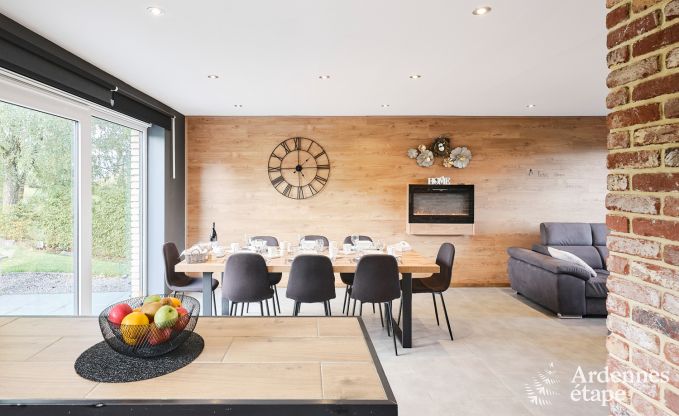 Maison de vacances  Trois-Ponts pour 8 personnes avec sauna, salle de jeux et jardin priv