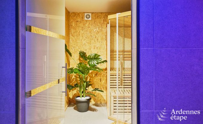 Maison de vacances  Trois-Ponts pour 8 personnes avec sauna, salle de jeux et jardin priv