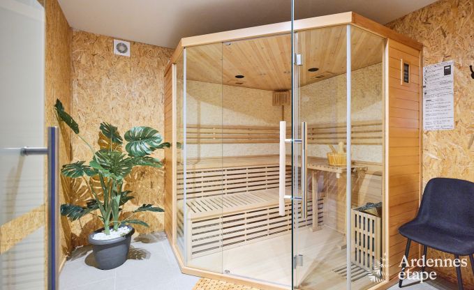 Maison de vacances  Trois-Ponts pour 8 personnes avec sauna, salle de jeux et jardin priv