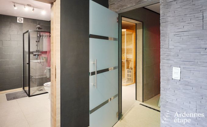 Maison de vacances  Trois-Ponts pour 8 personnes avec sauna, salle de jeux et jardin priv