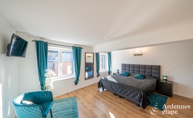 Spacieux loft luxueux � Trois-Ponts pour 5 personnes avec 2 chambres, 2 salles de bains, jacuzzi et terrasse priv�e