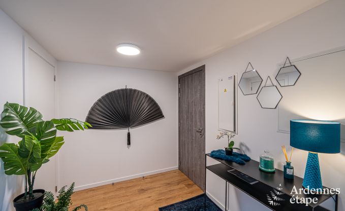 Spacieux loft luxueux � Trois-Ponts pour 5 personnes avec 2 chambres, 2 salles de bains, jacuzzi et terrasse priv�e