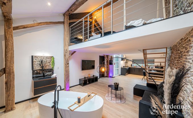 Suite de vacances charmante avec sauna � Trois-Ponts.