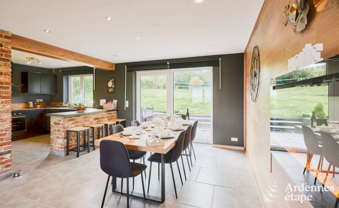 Maison de vacances  Trois-Ponts pour 8 personnes avec sauna, salle de jeux et jardin priv