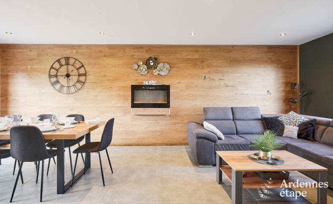 Maison de vacances  Trois-Ponts pour 8 personnes avec sauna, salle de jeux et jardin priv