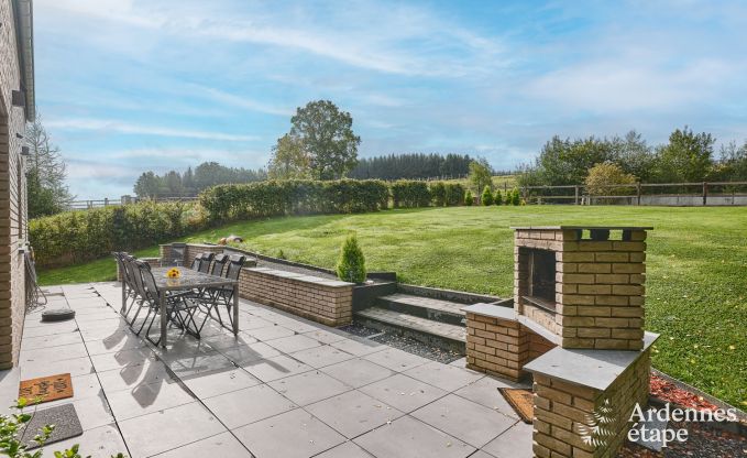 Maison de vacances  Trois-Ponts pour 8 personnes avec sauna, salle de jeux et jardin priv