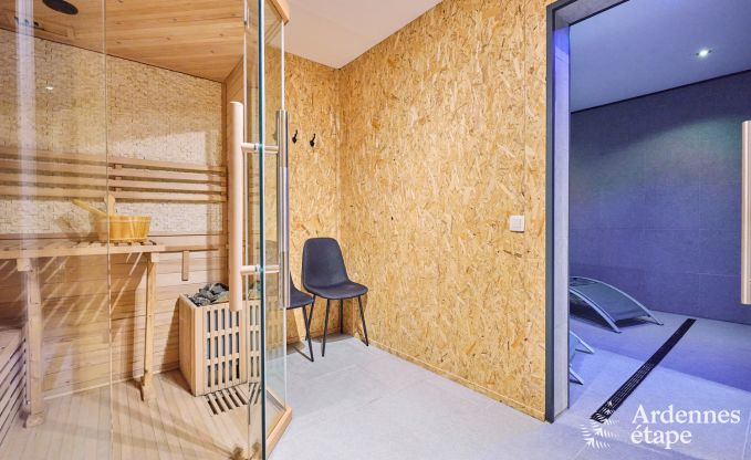 Maison de vacances  Trois-Ponts pour 8 personnes avec sauna, salle de jeux et jardin priv