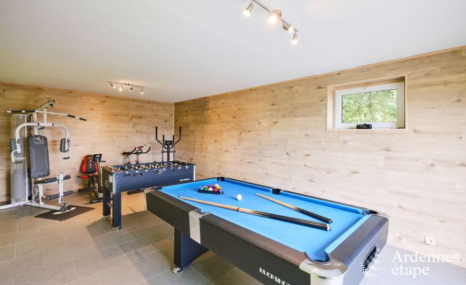 Maison de vacances  Trois-Ponts pour 8 personnes avec sauna, salle de jeux et jardin priv