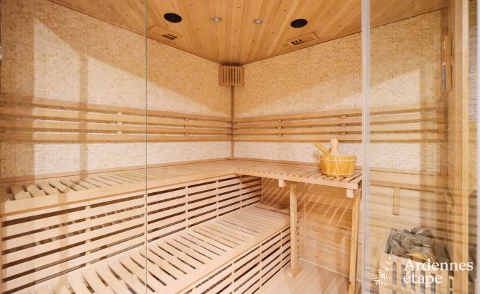 Maison de vacances  Trois-Ponts pour 8 personnes avec sauna, salle de jeux et jardin priv