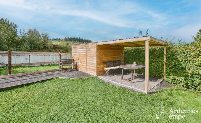 Maison de vacances  Trois-Ponts pour 8 personnes avec sauna, salle de jeux et jardin priv