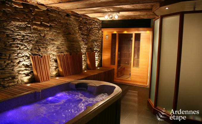 Gîte de charme avec luxueux spa pour 8 personnes à Vaux-sur-Sûre