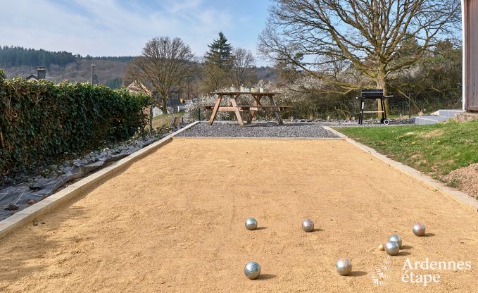 Charmant chalet � Vencimont pour 4-6 personnes : r�nov� en 2025, �quipements adapt�s aux familles et emplacement adapt� aux cyclistes