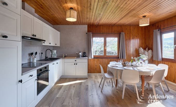 Charmant chalet � Vencimont pour 4-6 personnes : r�nov� en 2025, �quipements adapt�s aux familles et emplacement adapt� aux cyclistes