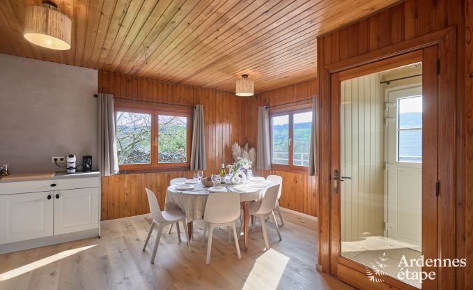 Charmant chalet � Vencimont pour 4-6 personnes : r�nov� en 2025, �quipements adapt�s aux familles et emplacement adapt� aux cyclistes