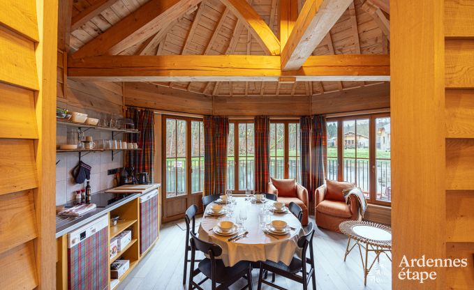 Sjour indit en Ardenne : Maison sur pilotis tout confort pour 5 personnes  Vencimont