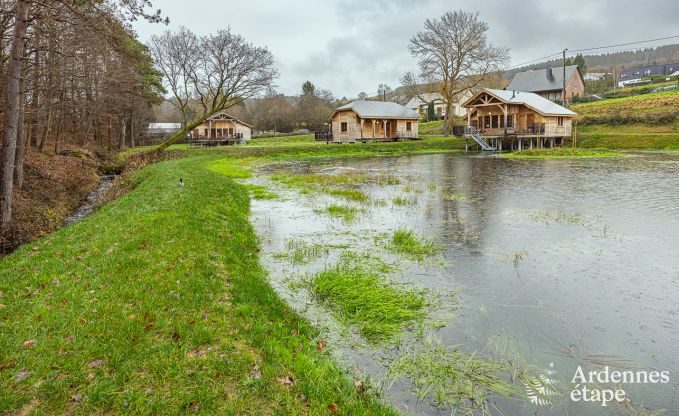 Sjour inoubliable  Vencimont : Maison de vacances 4 personnes en Ardenne, confort et dtente au bord de l'eau