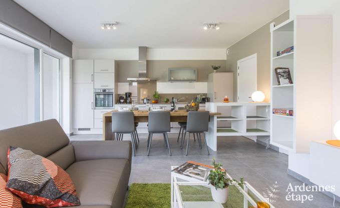 Appartement neuf à louer pour 4 personnes au bord du Lac de Vielsalm