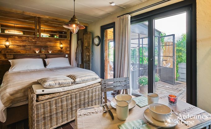 Tiny house romantique pour 2 personnes avec jacuzzi priv, pole  pellets et jardin  Vielsalm, Ardenne