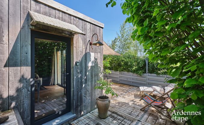 Tiny house romantique pour 2 personnes avec jacuzzi priv, pole  pellets et jardin  Vielsalm, Ardenne