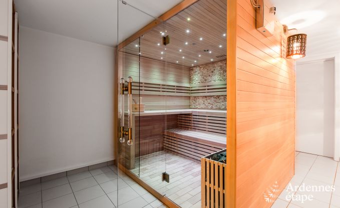 Maison de vacances pour 4/6 personnes avec sauna en Ardenne