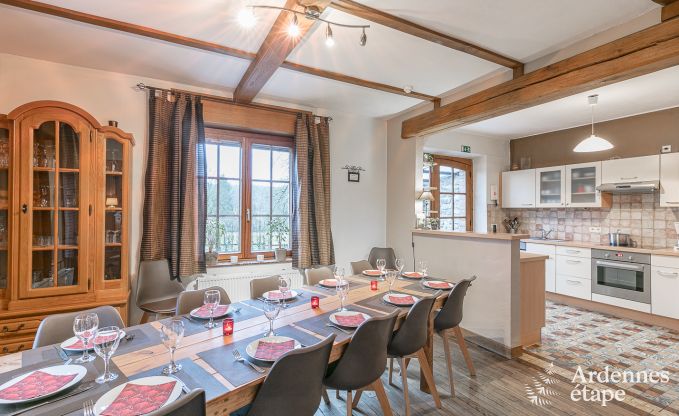 Maison de vacances avec wellness  Vielsalm pour 12 personnes en Ardenne