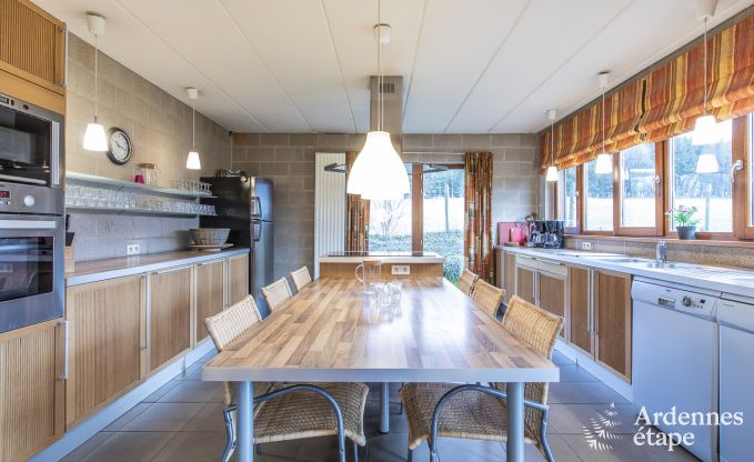 Luxueuse maison de vacances avec sauna à louer pour 22 pers. à Vielsalm