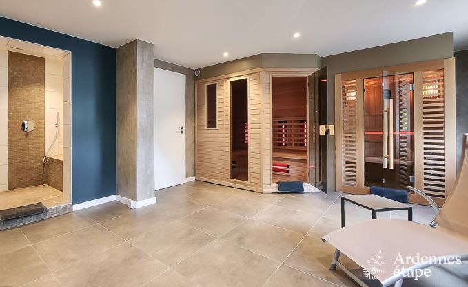 Villa de luxe avec sauna pour 26 pers. à louer à Vielsalm, chien admis