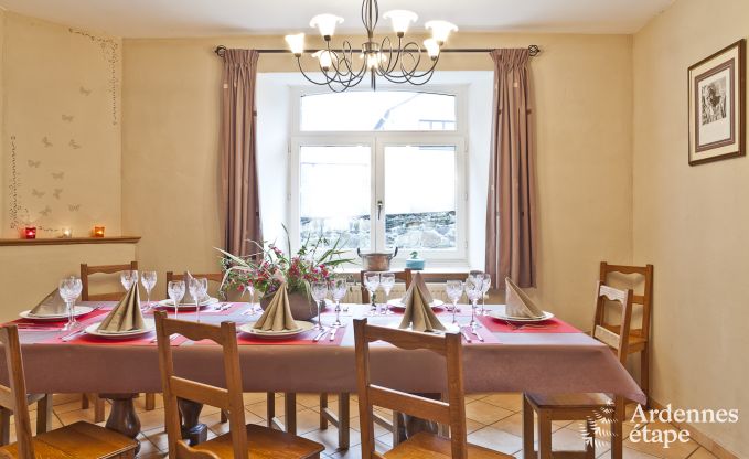 Maison de vacances � Vielsalm pour 10 personnes en Ardenne