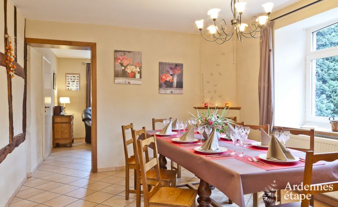 Maison de vacances � Vielsalm pour 10 personnes en Ardenne