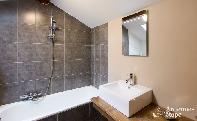 Maison de vacances conviviale avec 5 chambres, jacuzzi, sauna et jardin priv� � Vielsalm, en Ardenne