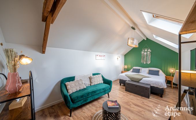 Sjour inoubliable  Villers-en-Fagne : Maison de vacances avec sauna, jacuzzi, piscine et vue imprenable en Ardenne