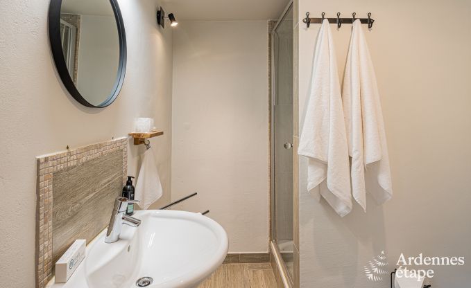 Sjour inoubliable  Villers-en-Fagne : Maison de vacances avec sauna, jacuzzi, piscine et vue imprenable en Ardenne