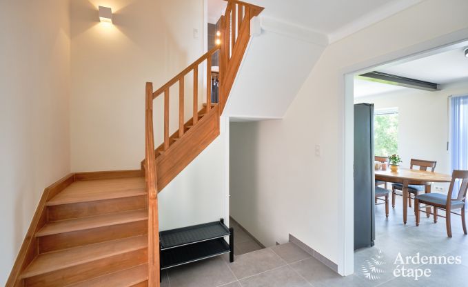 Maison de vacances pour 6 personnes  Virton avec 3 chambres, sauna, poele  bois, piscine extrieure et terrasse prive