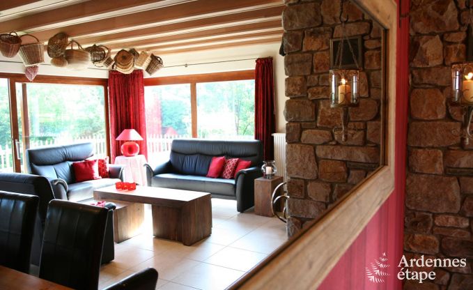 Chalet  Waimes pour 7 personnes en Ardenne