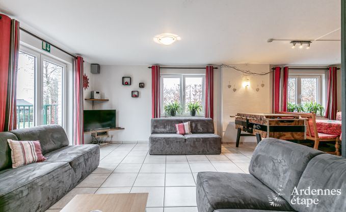 Maison de vacances � Waimes pour 24 personnes en Ardenne