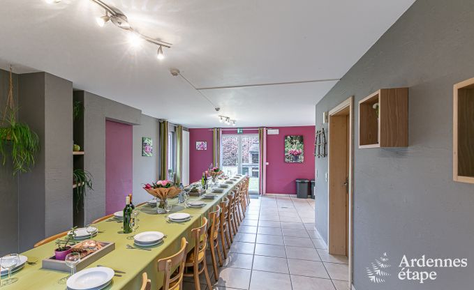 Maison de vacances � Waimes pour 24 personnes en Ardenne
